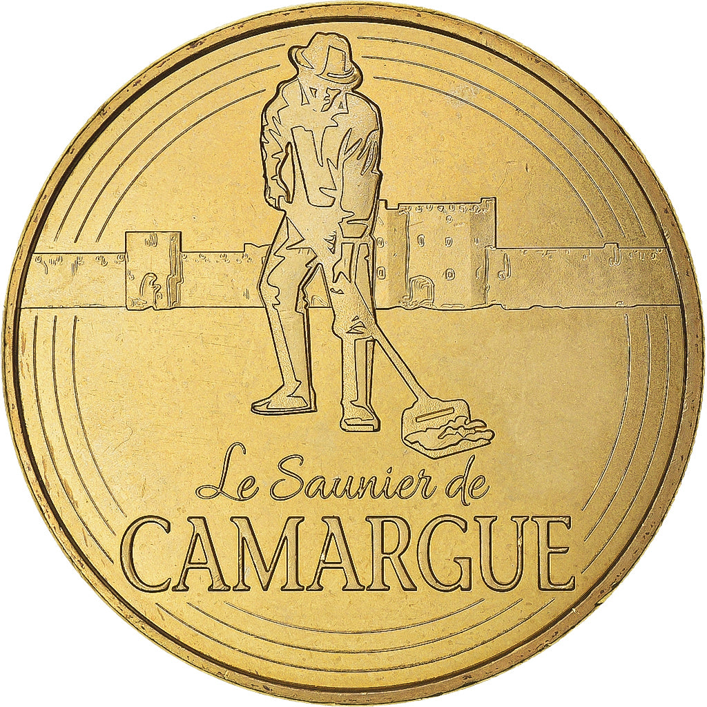 Frankreich, betaalpenning, Touristic token, Camargue - Le Saunier, 2017, MDP