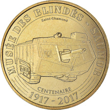 França, Token, Saumur - Musée des Blindés - Saint Chamond, 2017, MDP