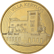 France, Token, Villa Kérylos, 2016, MDP, MS(63), Copper-nickel Aluminium