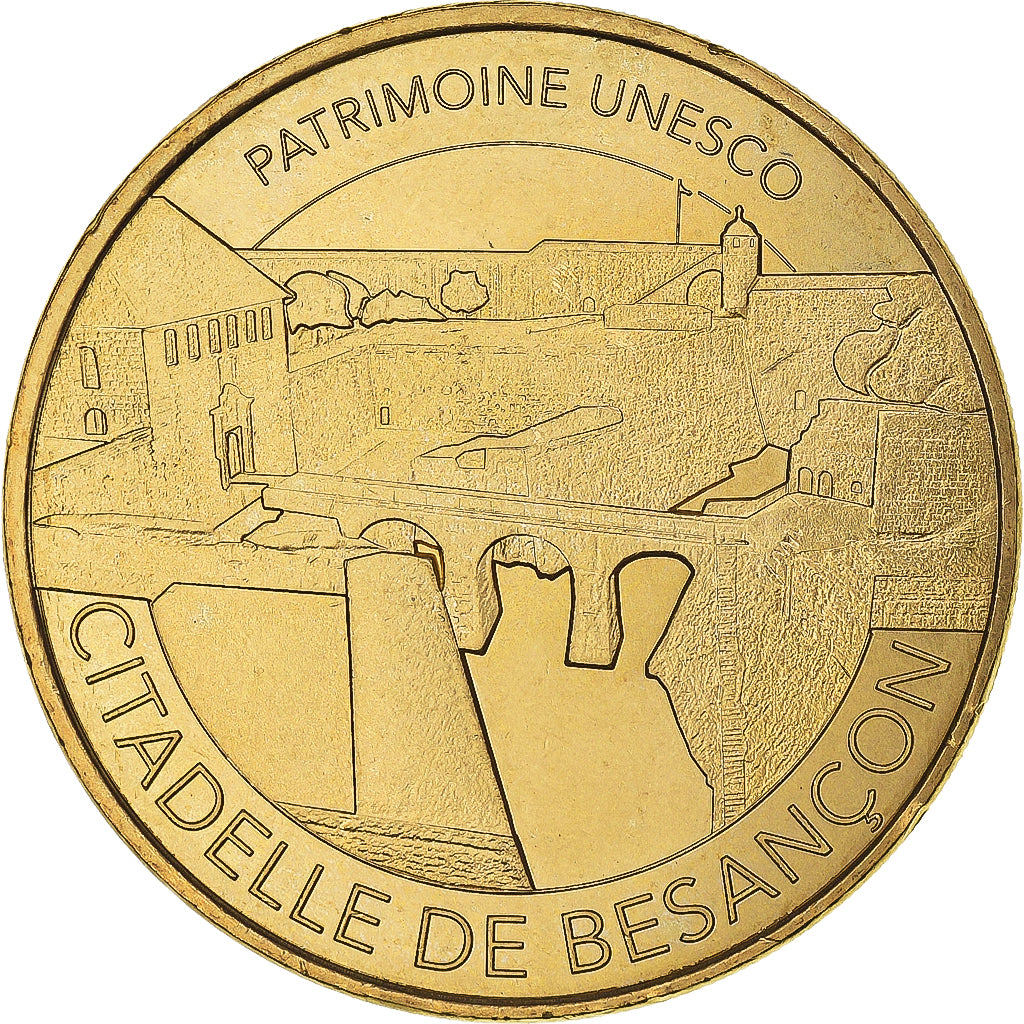 France, Token, Citadelle de Besançon - PATRIMOINE UNESCO, 2017, MDP, MS(63)