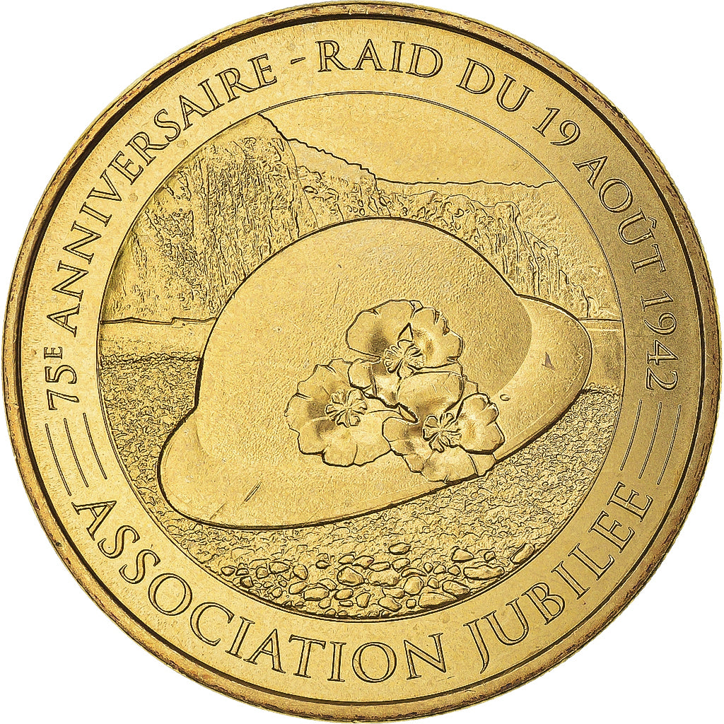 France, Token, Dieppe - Association Jubilée, 2017, MDP, MS(63), Copper-nickel