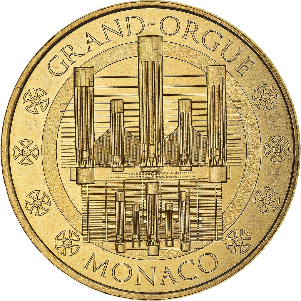 Francia, ficha, Monaco Grand-Orgue, 2016, MDP, SPL, Rame-nichel-alluminio
