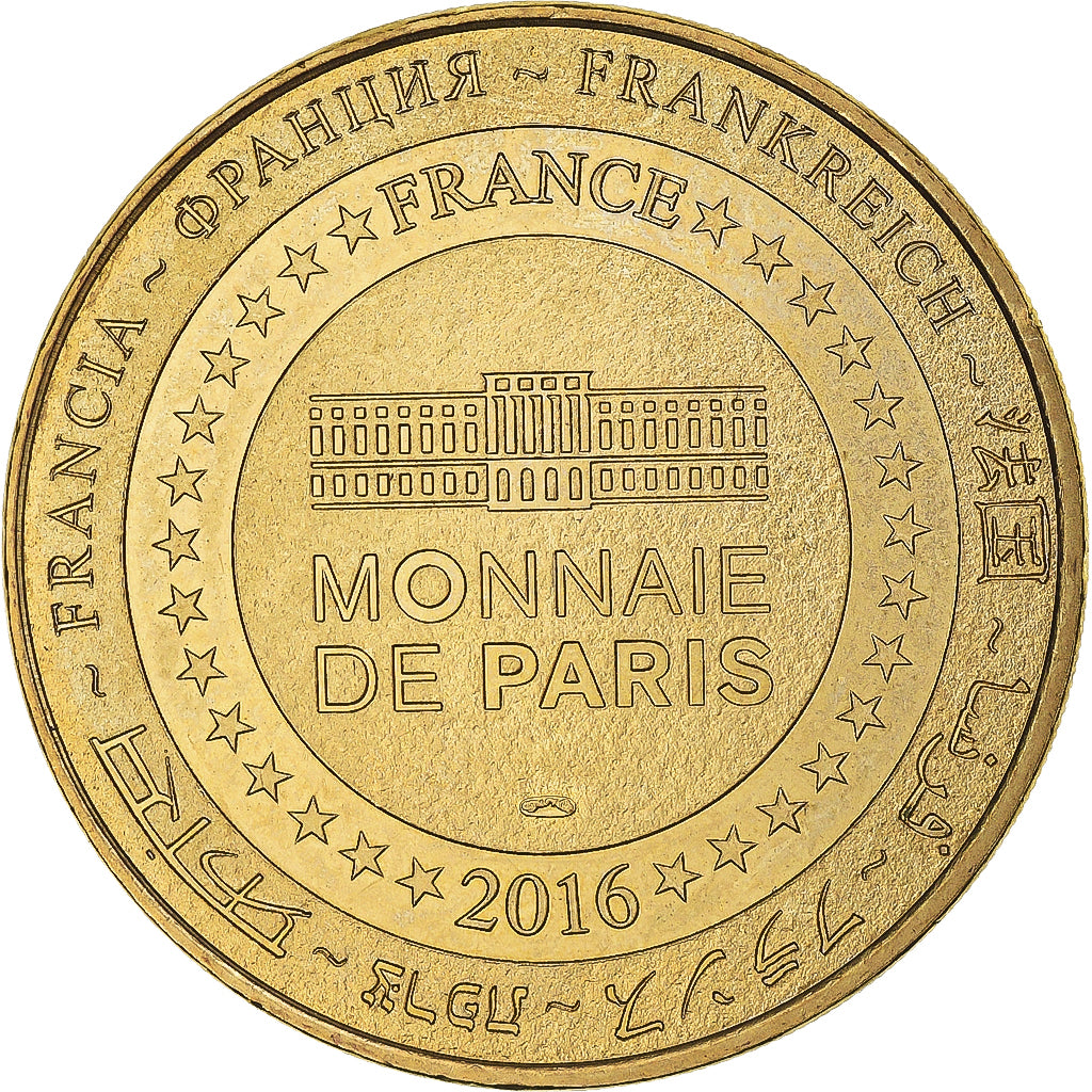 Francia, ficha, Monaco Grand-Orgue, 2016, MDP, SPL, Rame-nichel-alluminio