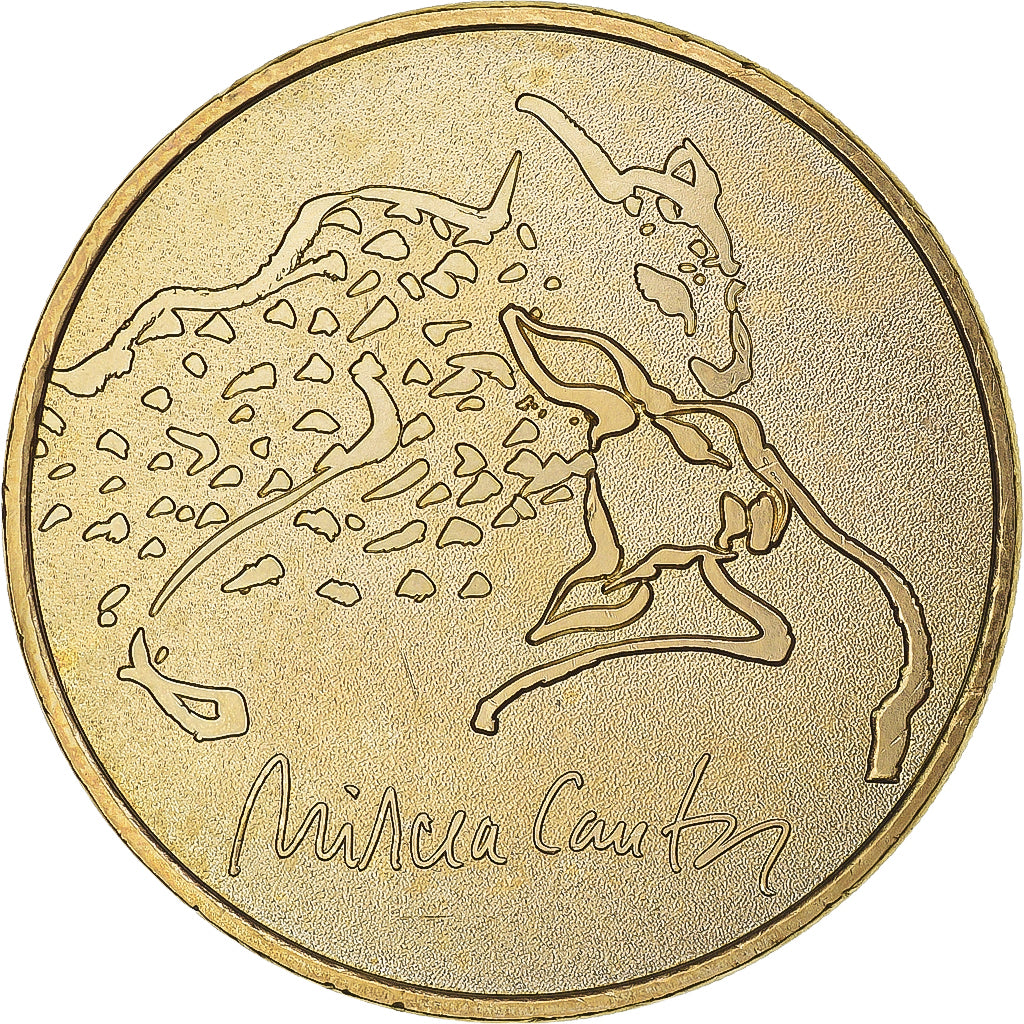France, Token, Touristic token, MIRCEA CANTOR, 2016, MDP, MS(63), Copper-nickel