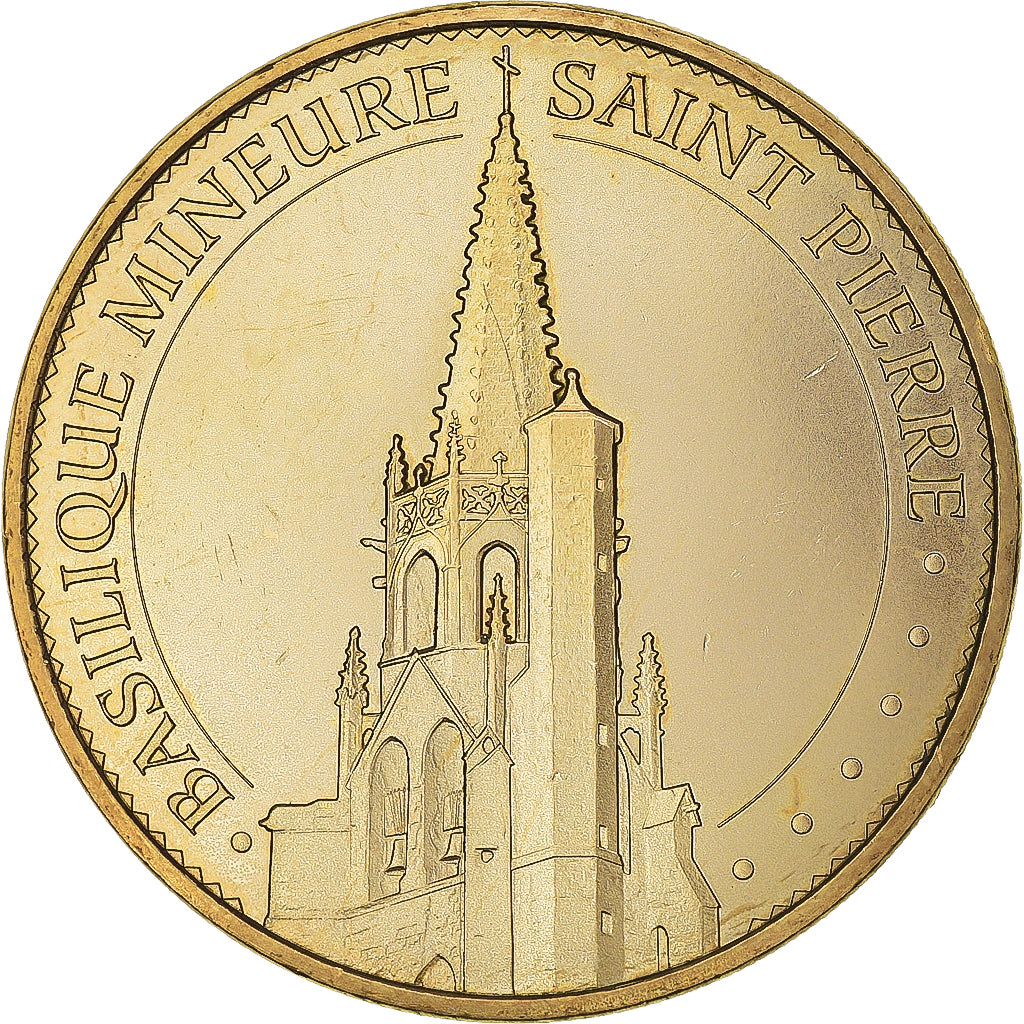 France, Token, Touristic token, Avignon Basilique Mineure Saint Pierre, 2016