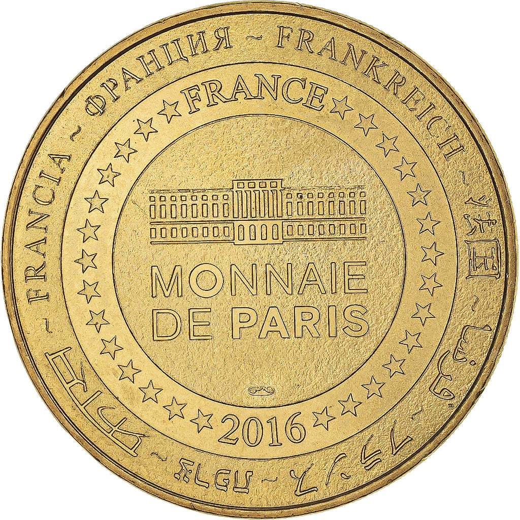 França, Token, Token turístico, Aix Les Bains - RIVIERA DES ALPES, 2016, MDP