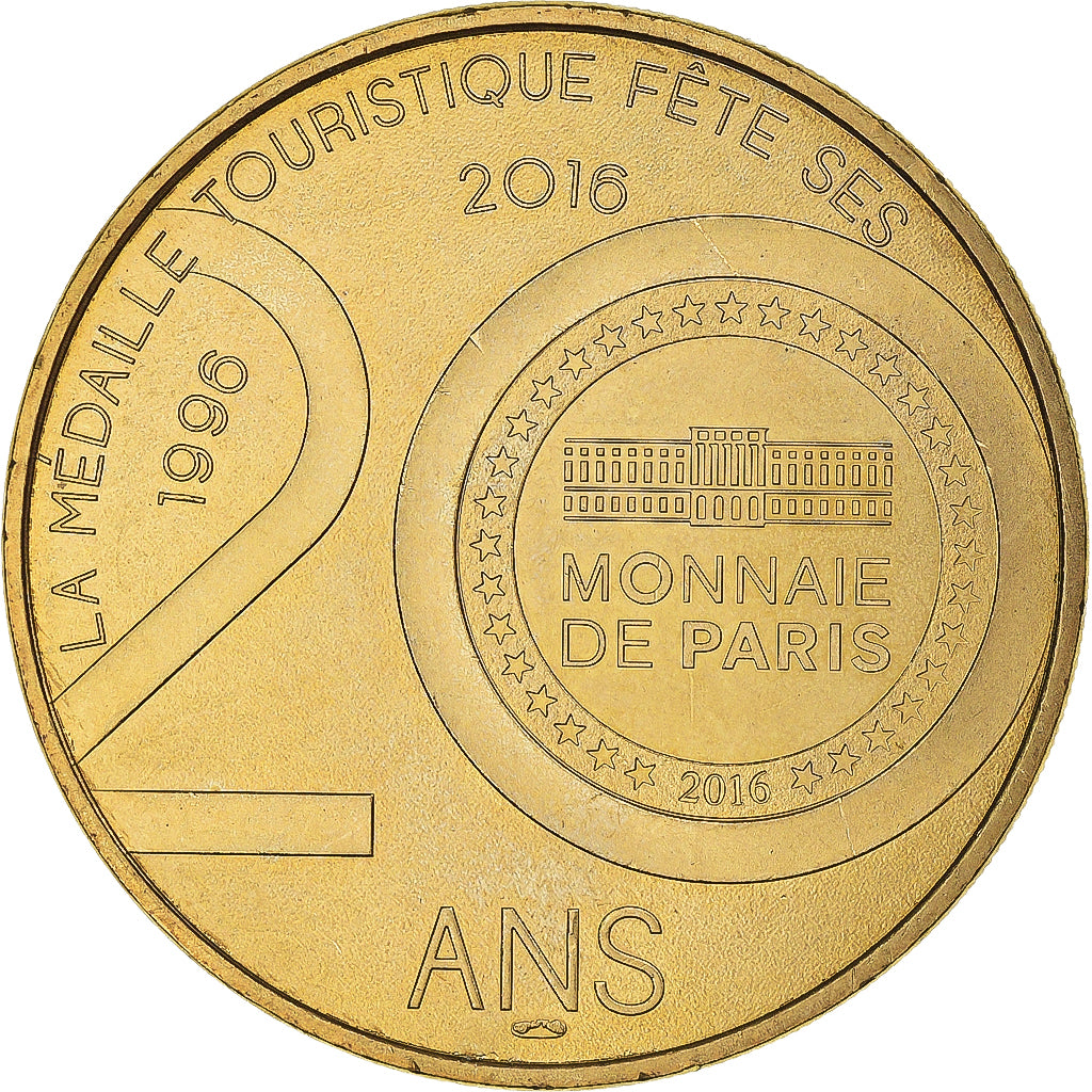 Francja, Token, Paray-le-Monial, Basilique, 2016, MDP, MS(63), Miedzionikiel