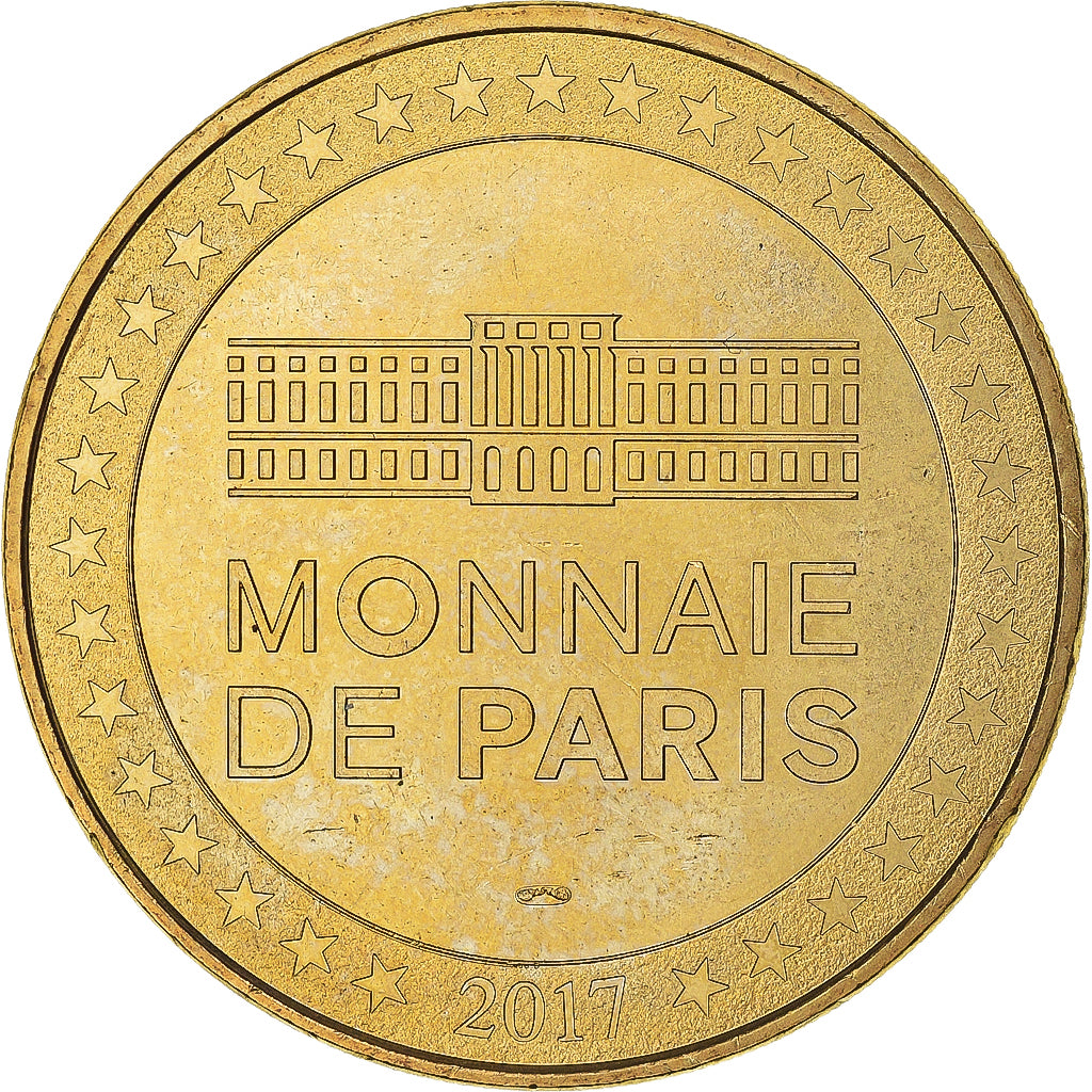 Francia, zeton, Jetón turístico, Haribo Happy Cola, 2017, MDP, SC, Aluminio y