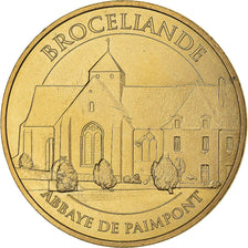 France, Token, Touristic token, Abbaye de Paimpont - BROCELIANDE, 2017, MDP