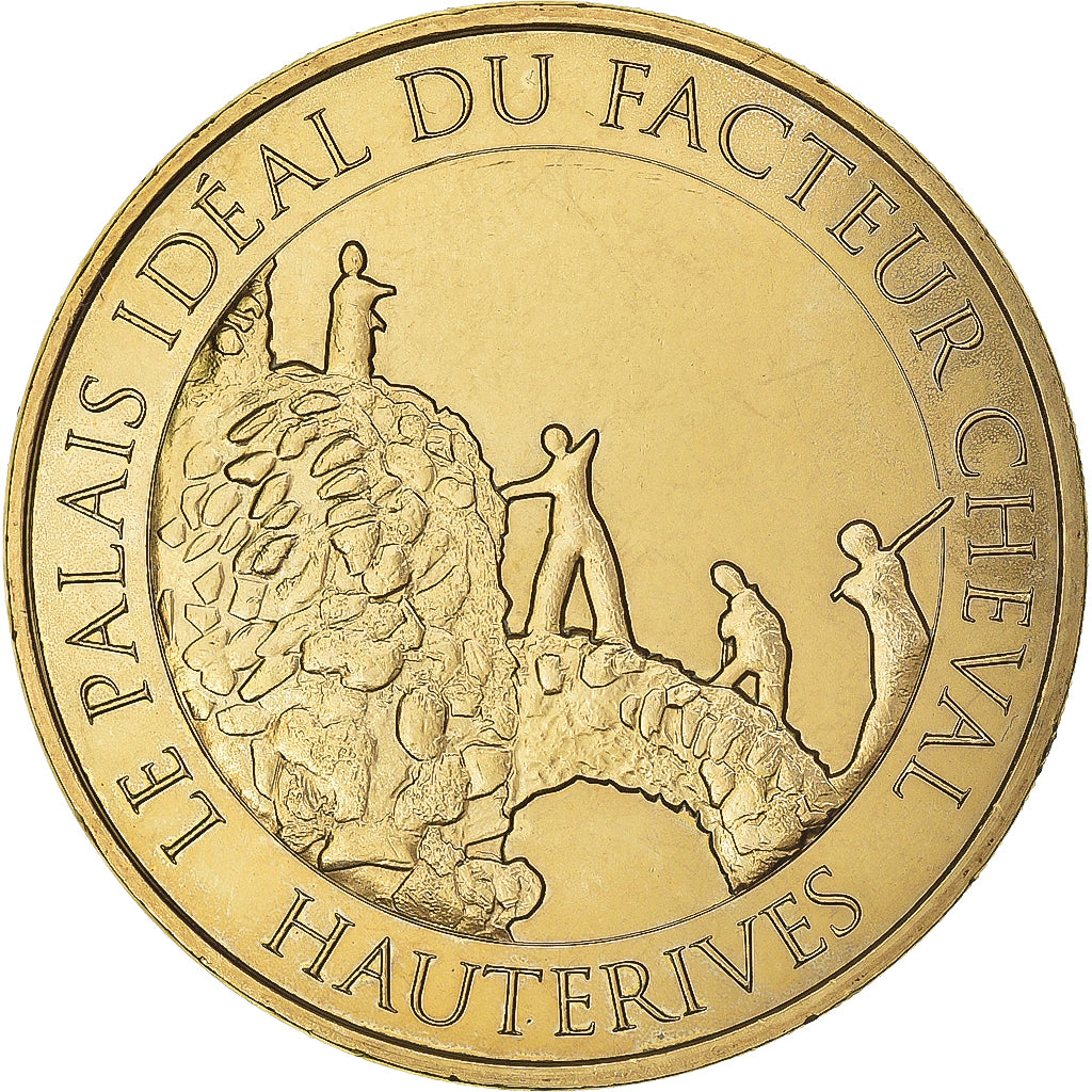 Frankreich, betaalpenning, Touristic token, Hauterives - Palais idéal du