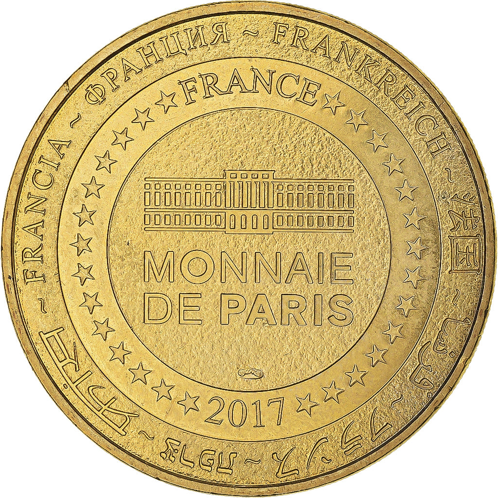 France, Token, Touristic token, Domaine de Thoiry - Safari Zoo - Le tigre, 2017