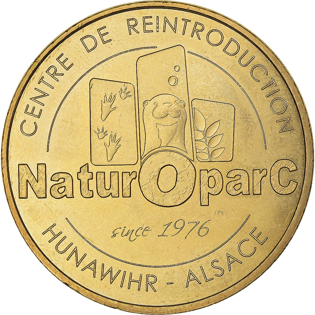 Frankreich, betaalpenning, Touristic token, Hunawihr - Alsace - NATUROPARC