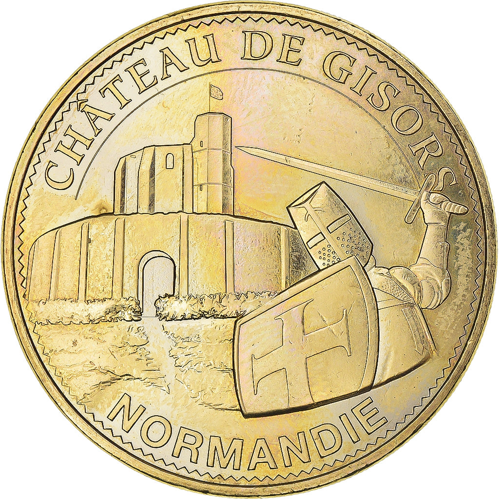 Frankreich, betaalpenning, Tourist Token, 27/ Château de Gisors, 2015, Monnaie