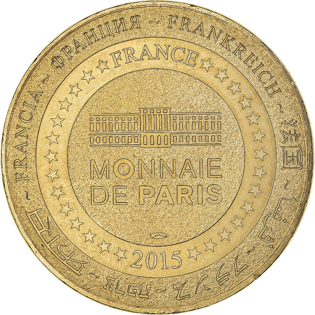 Frankreich, betaalpenning, Tourist Token, 27/ Château de Gisors, 2015, Monnaie