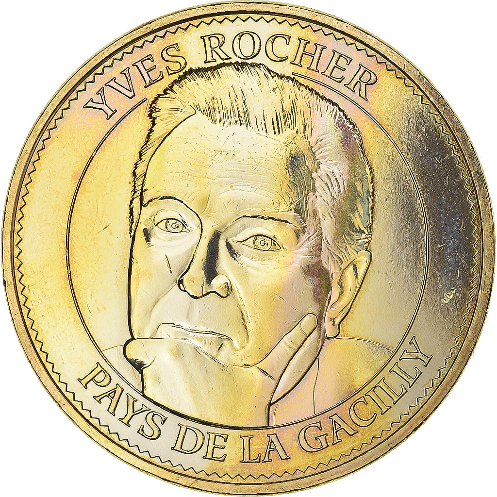 Francia, zeton, Tourist Token, 56/ Yves Rocher - Pays de la Gacilly, 2015