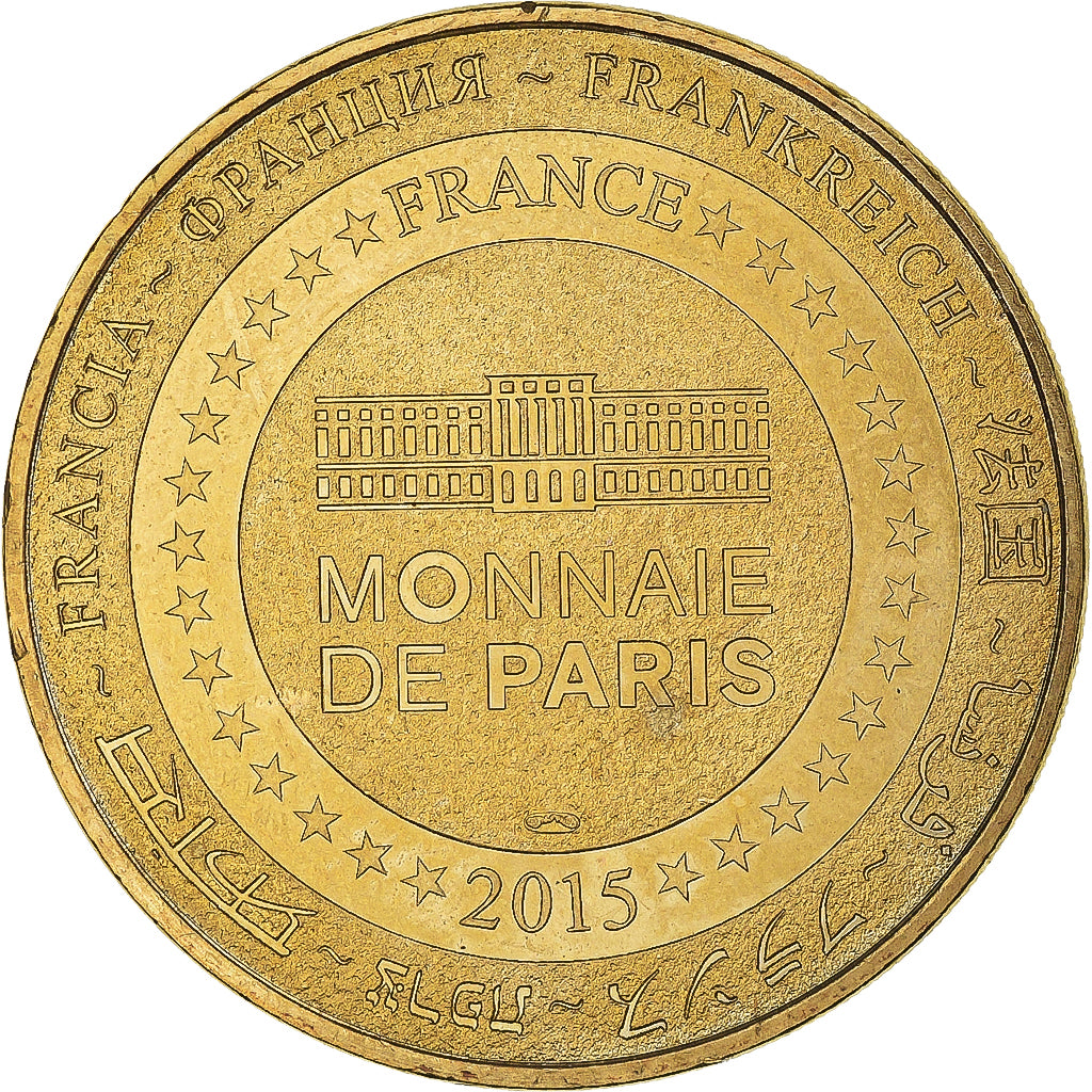 Frankreich, betaalpenning, Tourist Token, 76/ Panorama XXL - Rouen, 2015