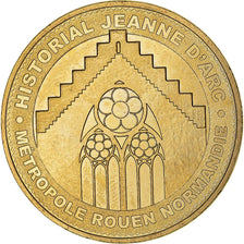 Francia, zeton, Jetón turístico, Rouen - Historial Jeanne d'Arc, Arts &
