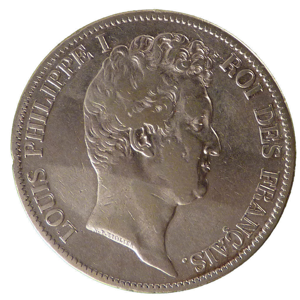 FRANCE, 5 Francs, 1831, Lille, EF(40-45), Silver, Gadoury #676, 24.90