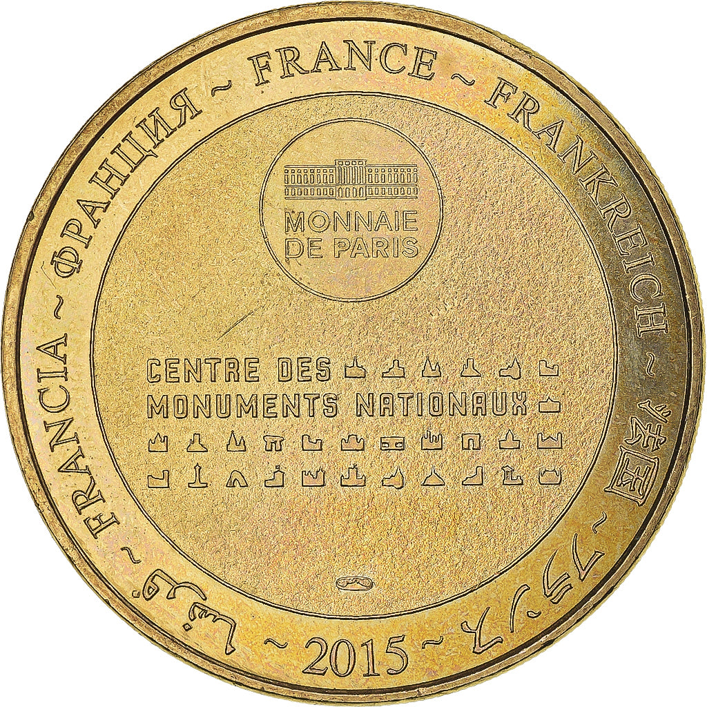 Frankreich, betaalpenning, Tourist Token, 78/ Le Corbusier, 2015, Monnaie de