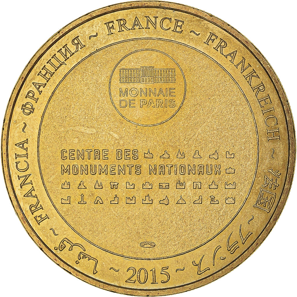 Francja, Token, Żeton turystyczny, 30/ Fort Saint-André, 2015, Monnaie de