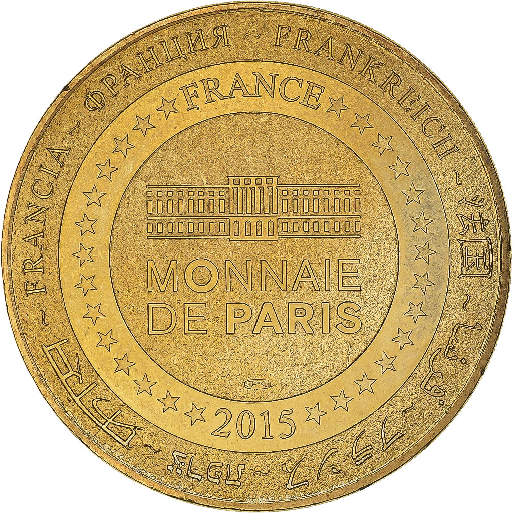 Francia, ficha, Touristic token, Beffroi de Saint-Eloi, Dunkerque, 2015, MDP