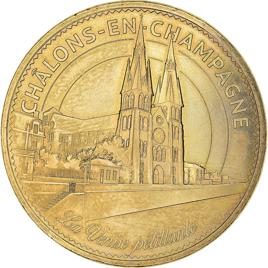 Francja, Token, Żeton turystyczny, Chalons-en-Champagne - La Venise