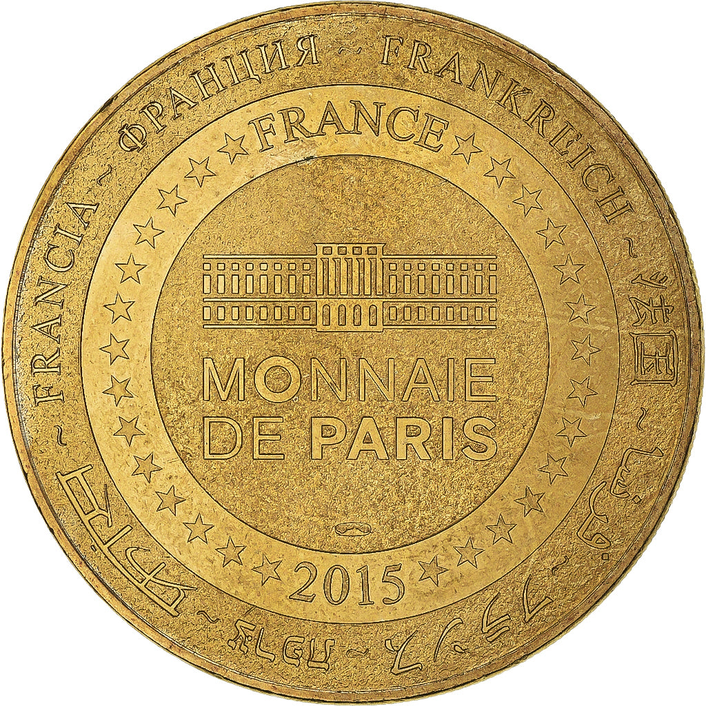 Francia, ficha, Tourist Token, 85/ Château de Tiffauges, 2015, Monnaie de