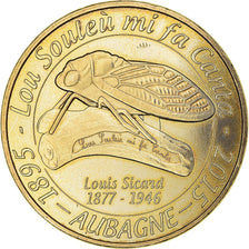 France, Token, Tourist Token, 13/ Cigale de Louis Sicard - Aubagne, 2015