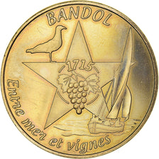 Frankrijk, Token, Tourist Token, 13/ Bandol - Entre Mer et Vignes, 2015, Monnaie