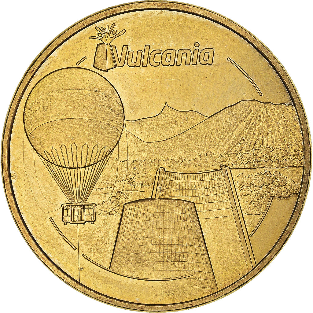 Frankreich, betaalpenning, Touristic token, Saint-Ours-Les-Roches - Vulcania