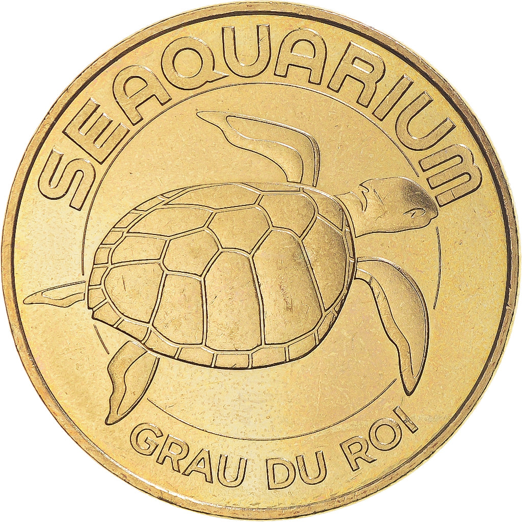 France, Token, Touristic token, Le Grau du Roi - Seaquarium n°5, 2015, MDP