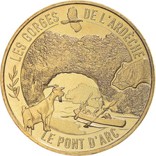 France, Token, Tourist Token, 07/ Gorges de l'Ardèche - Pont d'Arc, 2015