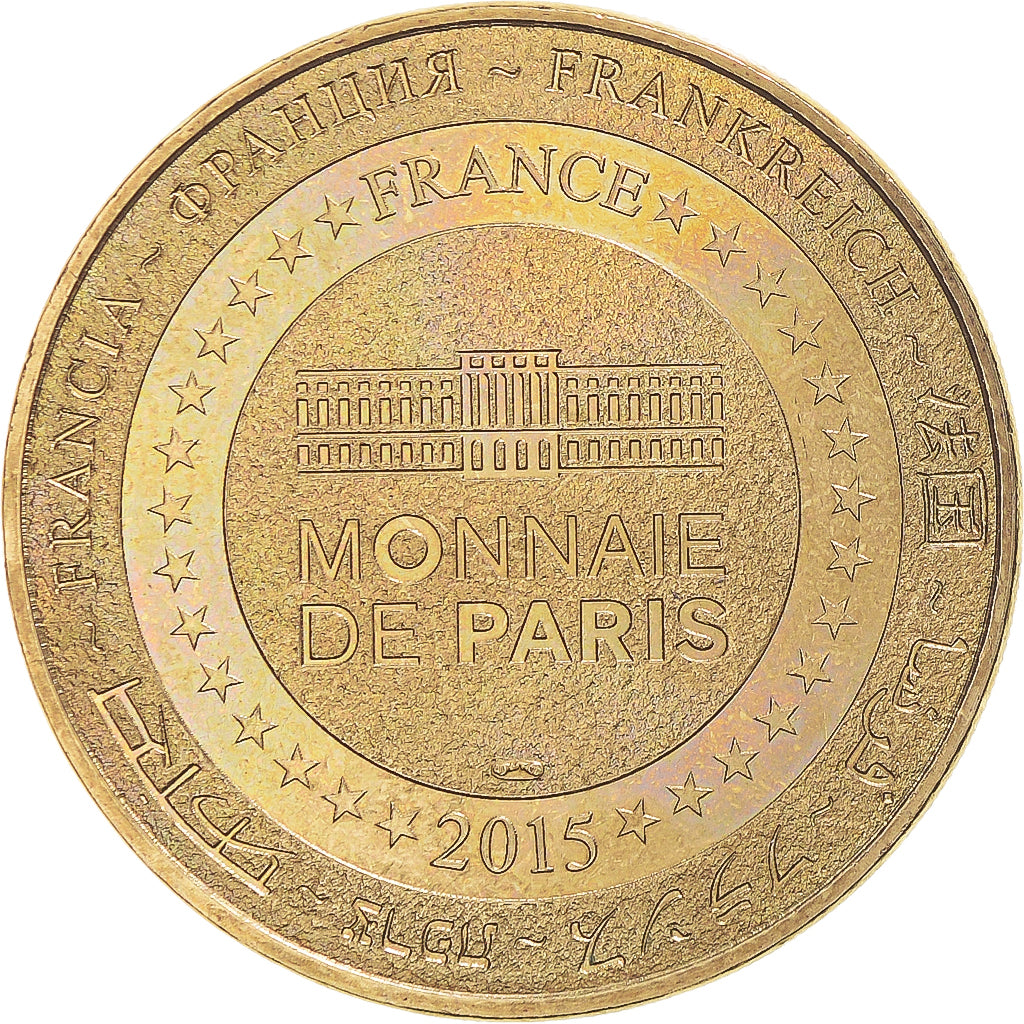 Francja, Token, Żeton turystyczny, MAUBEUGE - 60 Ans du Zoo, 2015, Monnaie de