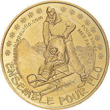 France, Token, Tourist Token, 63 CLERMONT-FERRAND Ensemble pour Flo, 2016