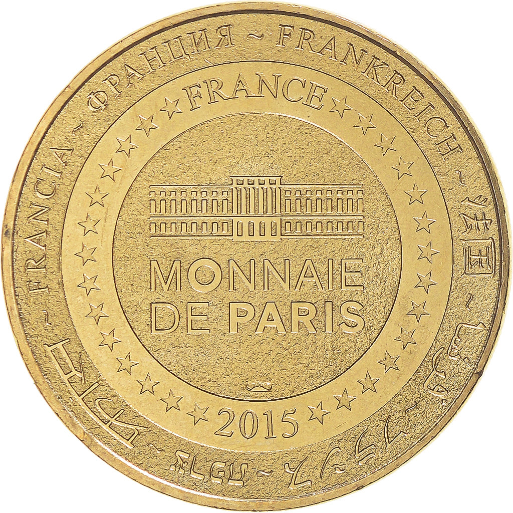 Francia, zeton, Paris PARADISE NIGHT TAHITI 30 ANS, 2015, SC, Cobre - níquel