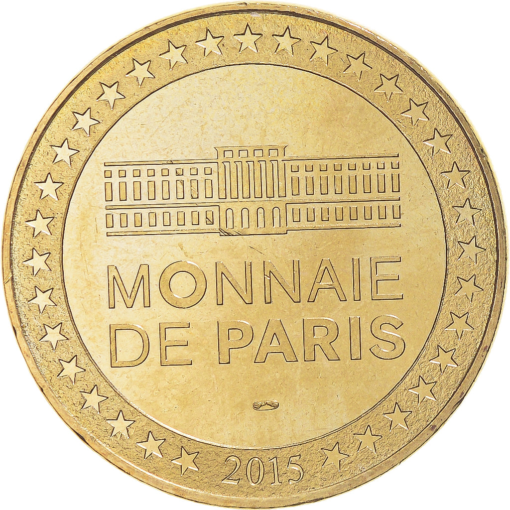 Francia, zeton, 77/ Musée de la Gendarmerie - Melun, 2015, MDP, SC, Aluminio y