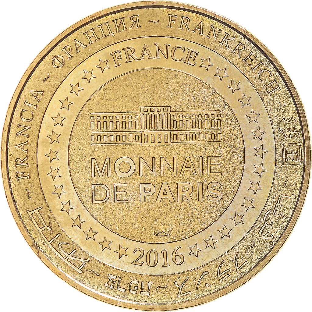 Francia, zeton, Tourist Token, 63/ Mont Dore - Toit de l'Auvergne, 2016, Monnaie