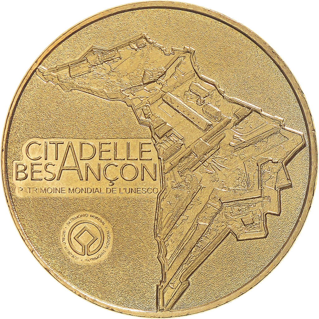 Francja, Token, Żeton turystyczny, 25/ Citadelle Besançon, 2016, Monnaie de