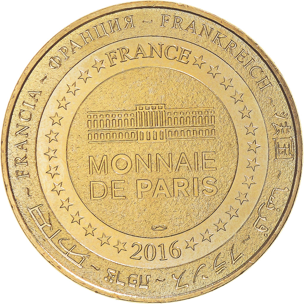 Francja, Token, Żeton turystyczny, 25/ Citadelle Besançon, 2016, Monnaie de
