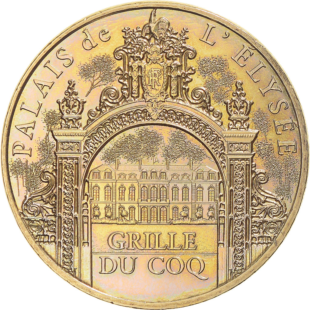 Frankrijk, Token, 75008 Palais de l'Elysée, Grille du Coq, 2015, MDP, UNC-
