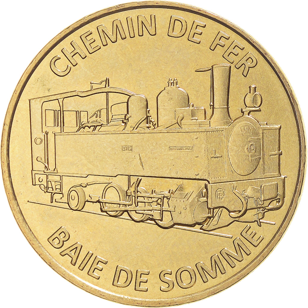 Francia, zeton, Tourist Token, SAINT-VALERY-SUR-SOMME - Chemin de Fer 1, 2018