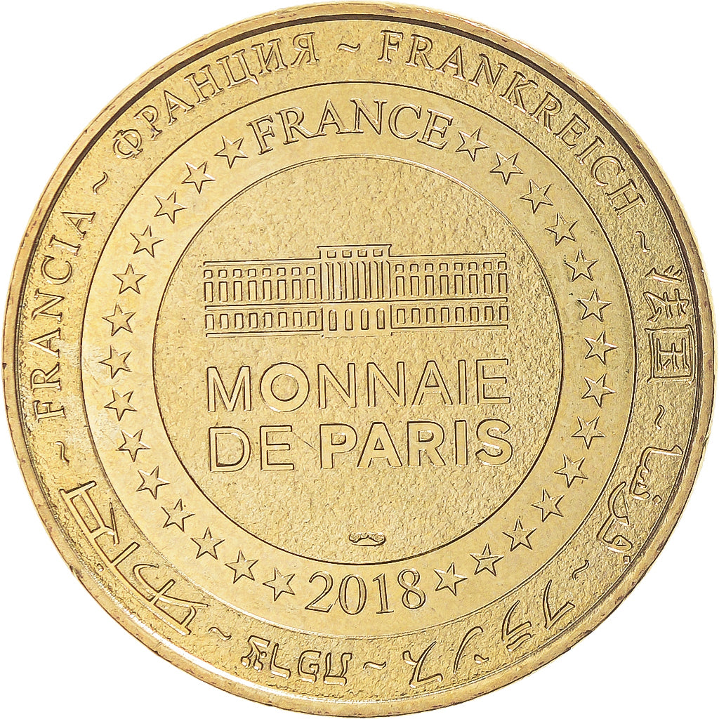 Francia, zeton, Tourist Token, SAINT-VALERY-SUR-SOMME - Chemin de Fer 1, 2018