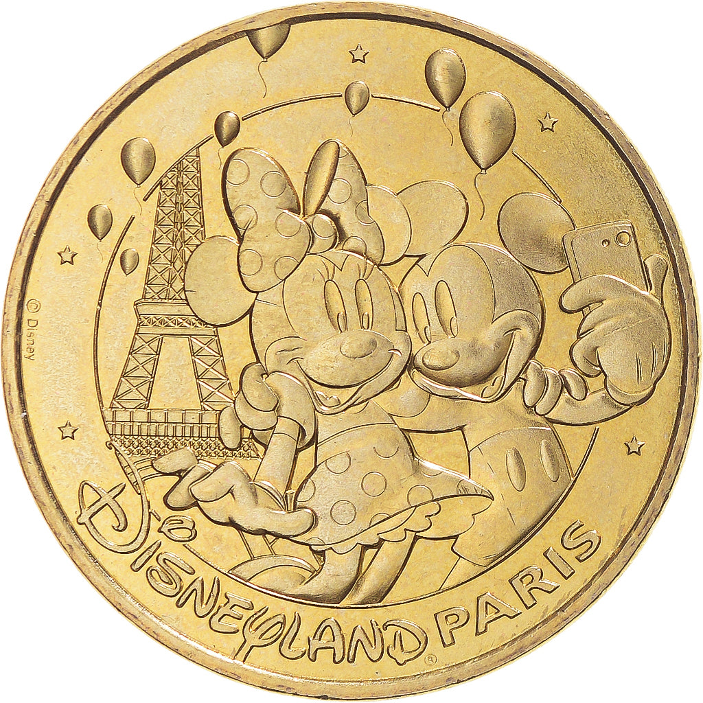 France, Token, Tourist Token, MARNE-LA-VALLÉE - Disneyland 43 (Mickey et Minnie