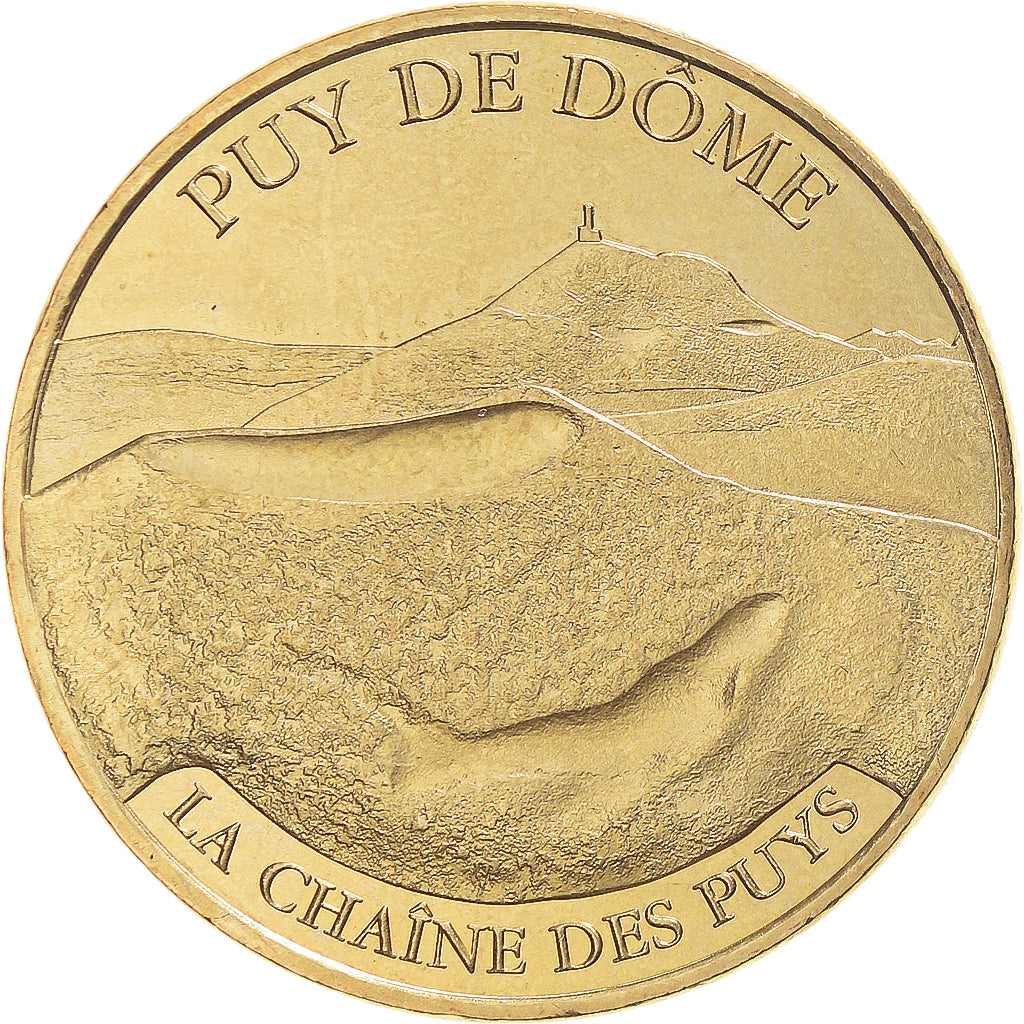 France, Token, Tourist Token, Puy de Dôme - LA CHAINE DES PUYS, 2018, Monnaie