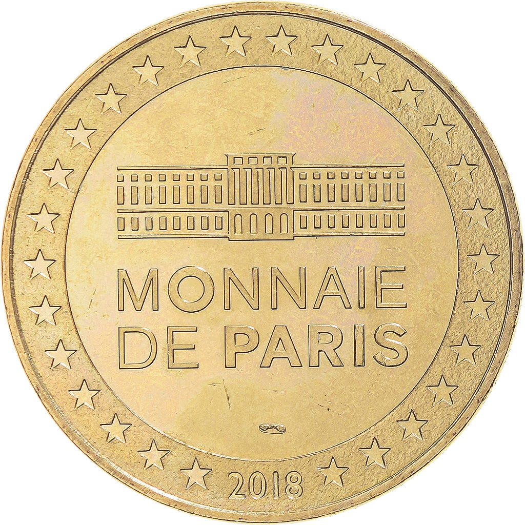 Frankrijk, Token, Tourist Token, Bretagne - L'hermine (fauté), 2018, Monnaie de