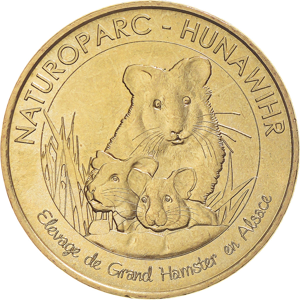 Frankrijk, Token, Tourist Token, HUNAWIHR - Centre de Réintroduction 17