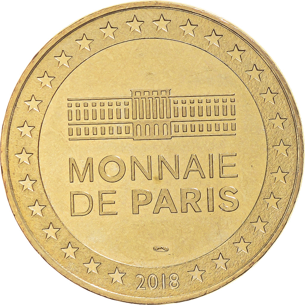 Francia, ficha, Tourist Token, BRETAGNE - L'HERMINE, 2018, Monnaie de Paris