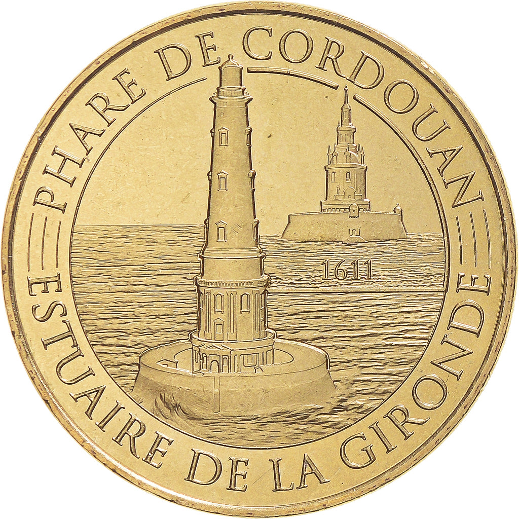 Francia, ficha, Tourist Token, Phare de Cordouan - Estuaire de la Gironde -