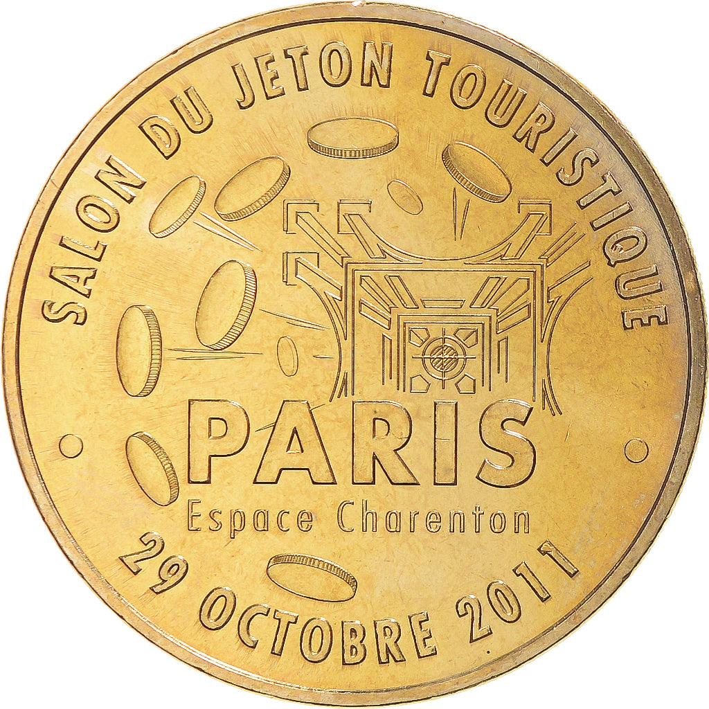 Francia, zeton, Tourist Token, Paris - Salon du jeton touristique - 29 OCTOBRE