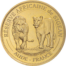 Francja, Token, Żeton turystyczny, Réserve africaine de SIGEAN - AUDE, 2018